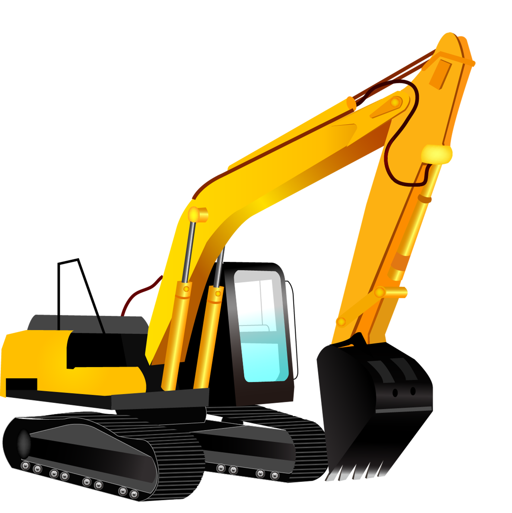 Picture of an excavator